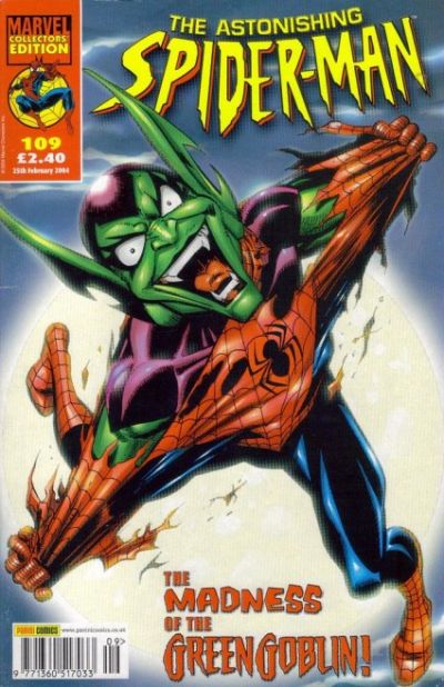 Cover for Astonishing Spider-Man (Panini UK, 1995 series) #109