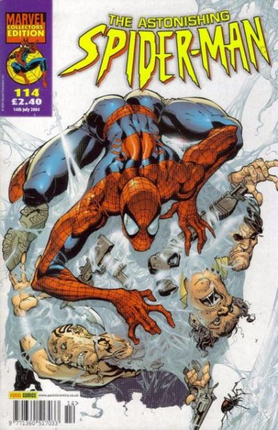 Cover for Astonishing Spider-Man (Panini UK, 1995 series) #114