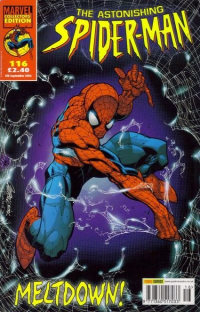 Cover for Astonishing Spider-Man (Panini UK, 1995 series) #116