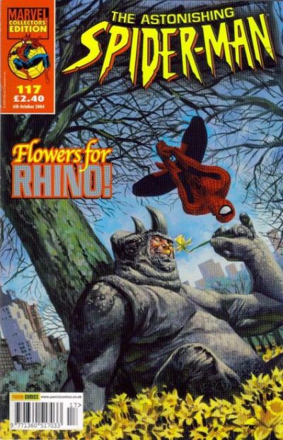 Cover for Astonishing Spider-Man (Panini UK, 1995 series) #117