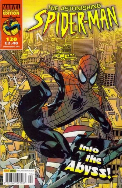 Cover for Astonishing Spider-Man (Panini UK, 1995 series) #120