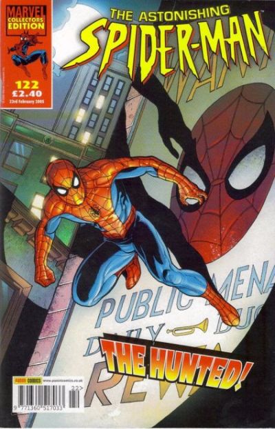 Cover for Astonishing Spider-Man (Panini UK, 1995 series) #122