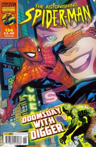 Cover for Astonishing Spider-Man (Panini UK, 1995 series) #126