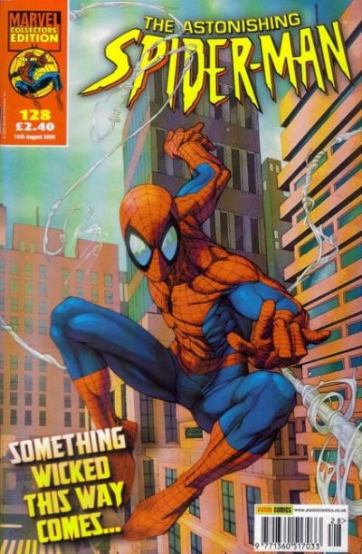 Cover for Astonishing Spider-Man (Panini UK, 1995 series) #128