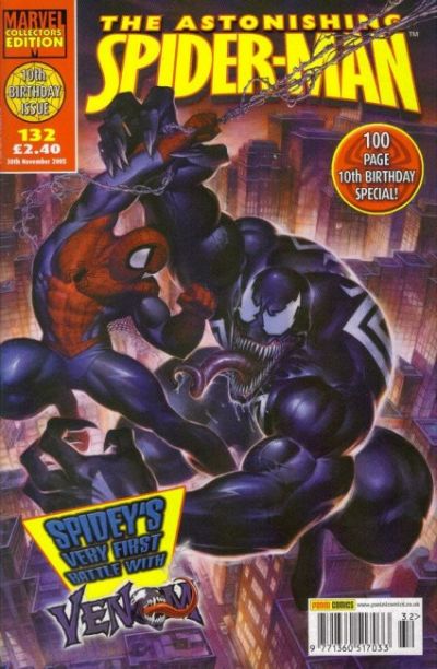Cover for Astonishing Spider-Man (Panini UK, 1995 series) #132