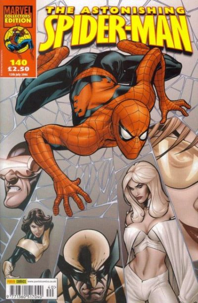 Cover for Astonishing Spider-Man (Panini UK, 1995 series) #140