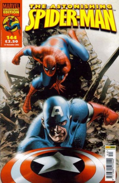 Cover for Astonishing Spider-Man (Panini UK, 1995 series) #144