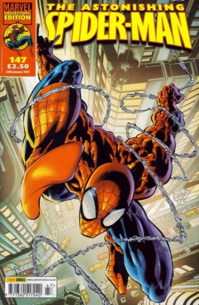 Cover for Astonishing Spider-Man (Panini UK, 1995 series) #147