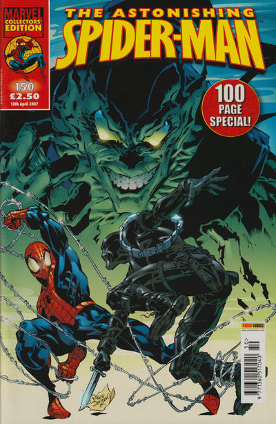 Cover for Astonishing Spider-Man (Panini UK, 1995 series) #150