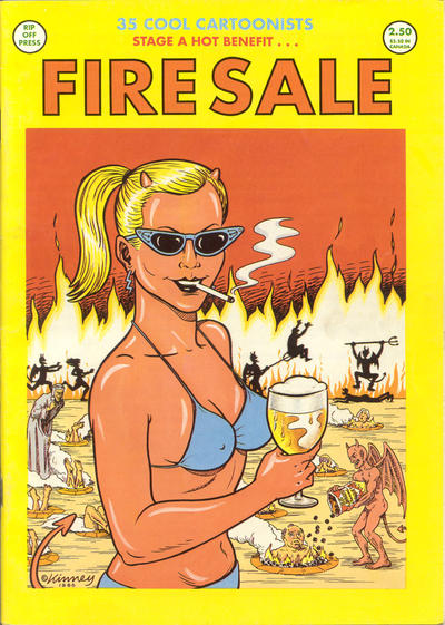 Cover for Fire Sale (Rip Off Press, 1989 series) 