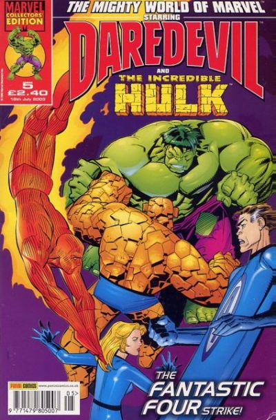 Cover for The Mighty World of Marvel (Panini UK, 2003 series) #5