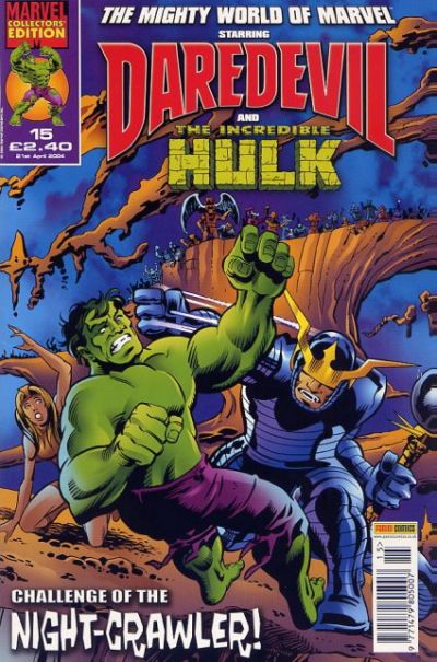Cover for The Mighty World of Marvel (Panini UK, 2003 series) #15