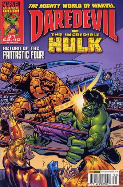 Cover for The Mighty World of Marvel (Panini UK, 2003 series) #31
