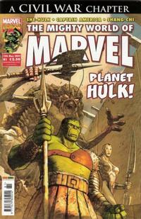 Cover Thumbnail for The Mighty World of Marvel (Panini UK, 2003 series) #81