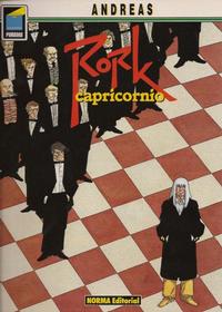 Cover for Pandora (NORMA Editorial, 1989 series) #28 - Rork. Capricornio