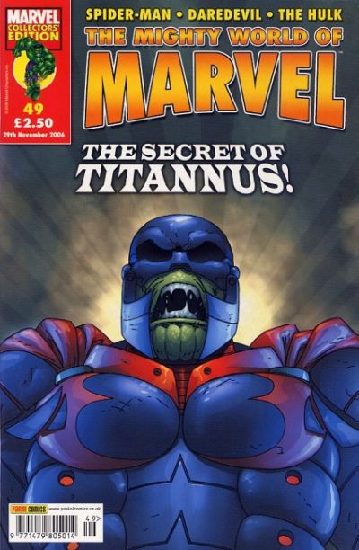 Cover for The Mighty World of Marvel (Panini UK, 2003 series) #49