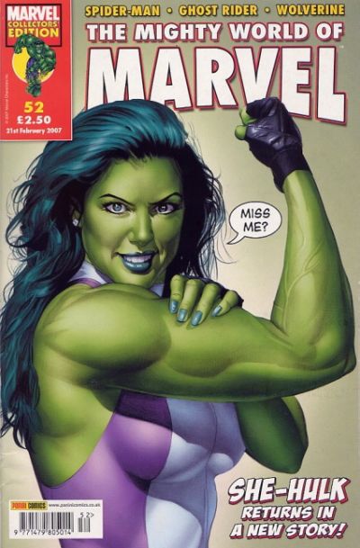Cover for The Mighty World of Marvel (Panini UK, 2003 series) #52