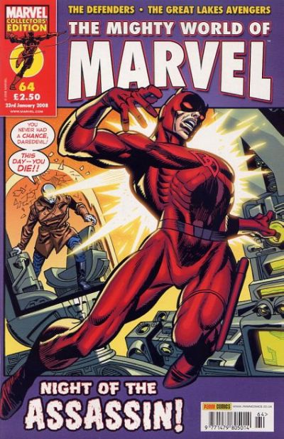 Cover for The Mighty World of Marvel (Panini UK, 2003 series) #64