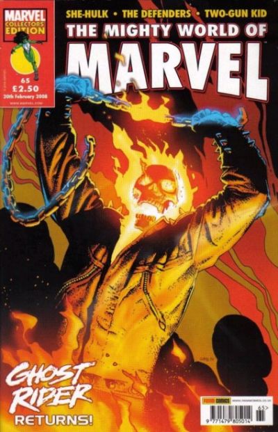Cover for The Mighty World of Marvel (Panini UK, 2003 series) #65