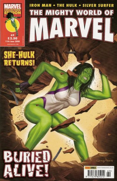 Cover for The Mighty World of Marvel (Panini UK, 2003 series) #69