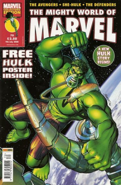 Cover for The Mighty World of Marvel (Panini UK, 2003 series) #70