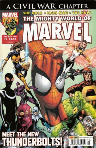 Cover for The Mighty World of Marvel (Panini UK, 2003 series) #79