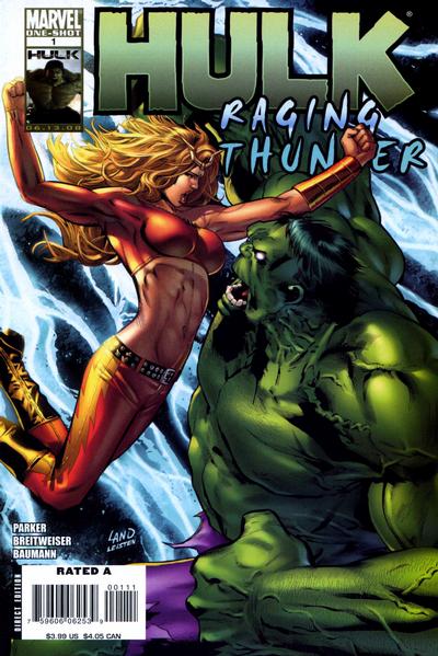 Cover for Hulk: Raging Thunder (Marvel, 2008 series) #1 [Direct]