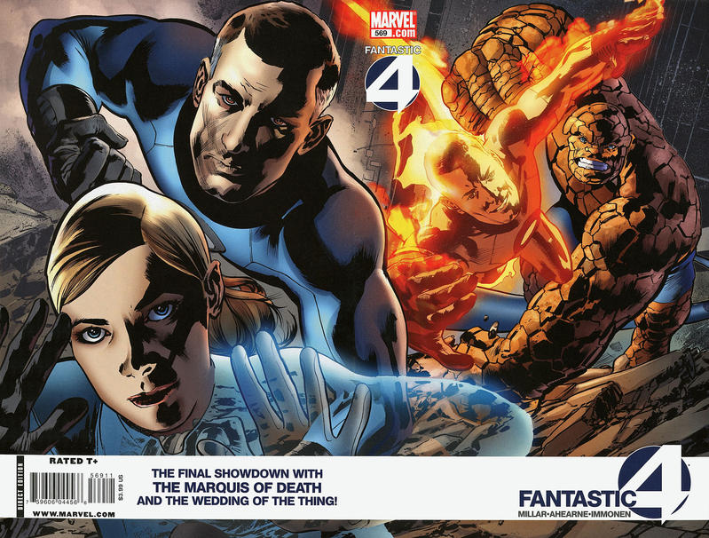 Cover for Fantastic Four (Marvel, 1998 series) #569 [Direct Edition]