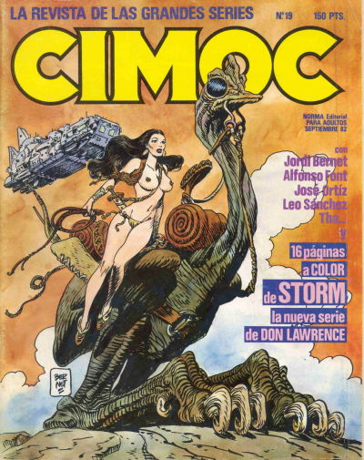 Cover for Cimoc (NORMA Editorial, 1981 series) #19