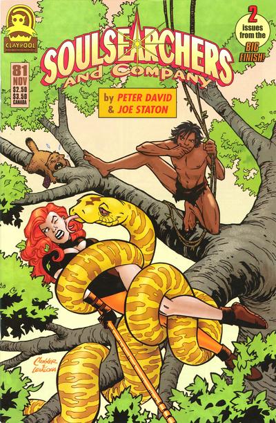 Cover for Soulsearchers and Company (Claypool Comics, 1993 series) #81
