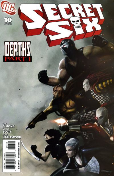 Cover for Secret Six (DC, 2008 series) #10