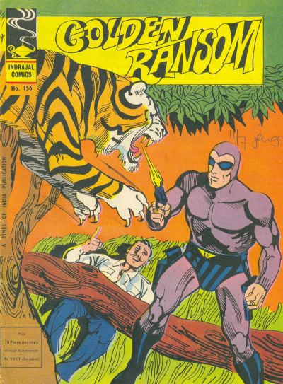 Cover for Indrajal Comics (Bennett, Coleman & Co., 1964 series) #156