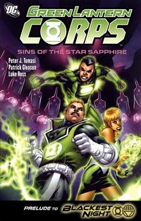 Cover Thumbnail for Green Lantern Corps: Sins of the Star Sapphire (DC, 2009 series) 