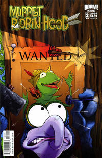 Cover Thumbnail for Muppet Robin Hood (Boom! Studios, 2009 series) #2 [Cover B]