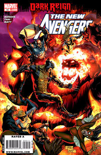 Cover for New Avengers (Marvel, 2005 series) #54 [Billy Tan Cover]