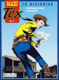 Cover Thumbnail for Maxi Tex (Hjemmet / Egmont, 2008 series) #7 - Ørkenens fange; Sjakalene