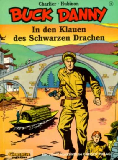 Cover for Buck Danny (Carlsen Comics [DE], 1993 series) #5 - In den Klauen des schwarzen Drachen