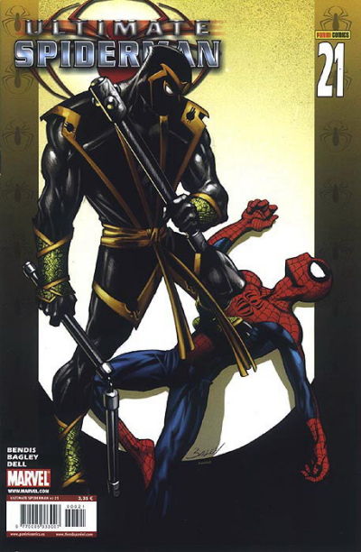 Cover for Ultimate Spiderman (Panini España, 2006 series) #21