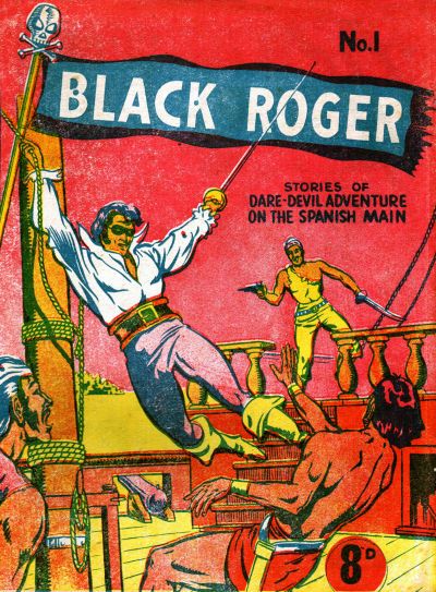 Cover for Black Roger (Young's Merchandising Company, 1952 series) #1 [8d]