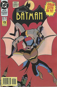 Cover for Aventuras de Batman (Zinco, 1993 series) #11