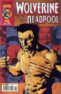 Cover for Wolverine and Deadpool (Panini UK, 2004 series) #106