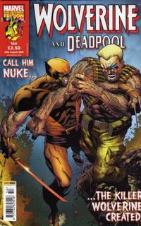 Cover for Wolverine and Deadpool (Panini UK, 2004 series) #154