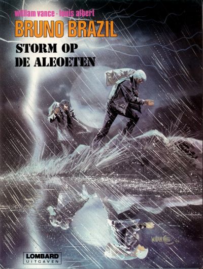 Cover for Bruno Brazil (Le Lombard, 1969 series) #8 - Storm op de Aleoeten