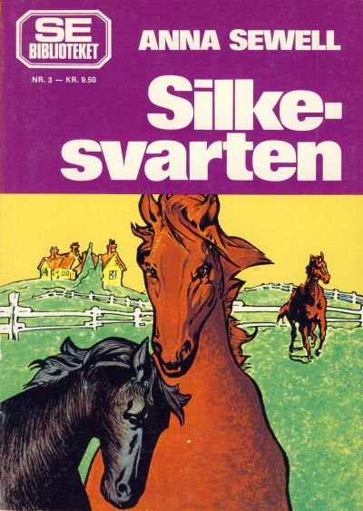 Cover for Se-biblioteket (Serieforlaget / Se-Bladene / Stabenfeldt, 1978 series) #3 - Silkesvarten