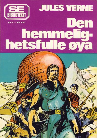 Cover for Se-biblioteket (Serieforlaget / Se-Bladene / Stabenfeldt, 1978 series) #8 - Den hemmelighetsfulle øya