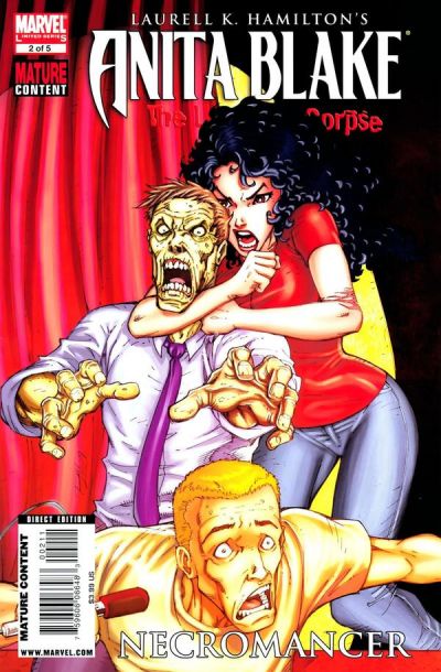 Cover for Anita Blake: The Laughing Corpse - Necromancer (Marvel, 2009 series) #2