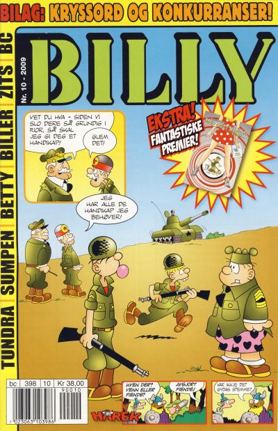 Cover for Billy (Hjemmet / Egmont, 1998 series) #10/2009