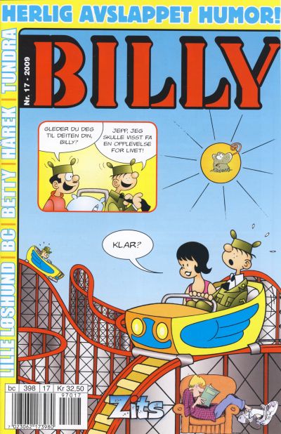 Cover for Billy (Hjemmet / Egmont, 1998 series) #17/2009