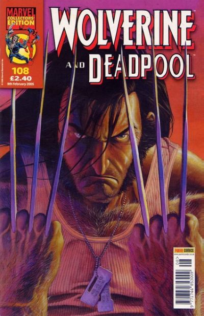 Cover for Wolverine and Deadpool (Panini UK, 2004 series) #108