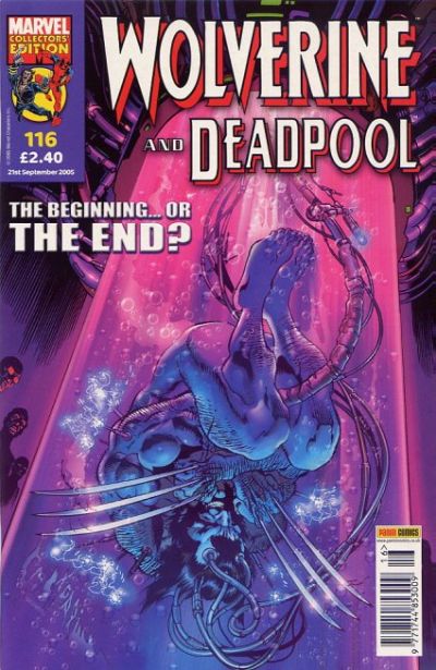 Cover for Wolverine and Deadpool (Panini UK, 2004 series) #116